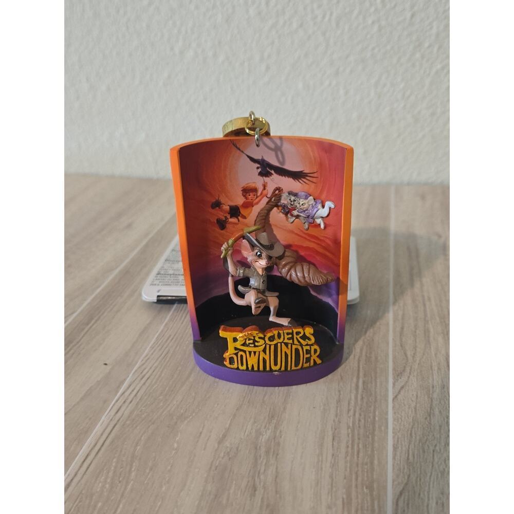 DISNEY The Rescuers Down Under Legacy Sketchbook Christmas Ornament 35th Ann.NEW